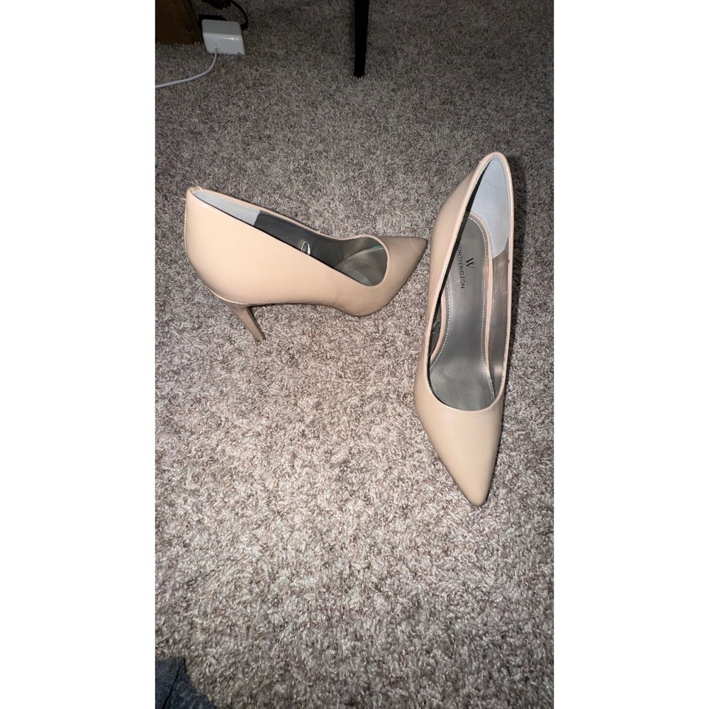 Worthington Zoe Nude Pointed Toe Stiletto Pumps Size 8M